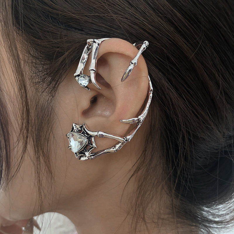 Stylish Claw Shape Rhinestone Ear Hook