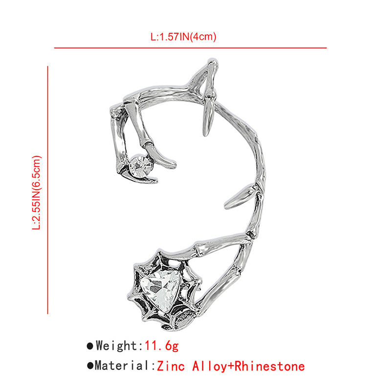 Stylish Claw Shape Rhinestone Ear Hook