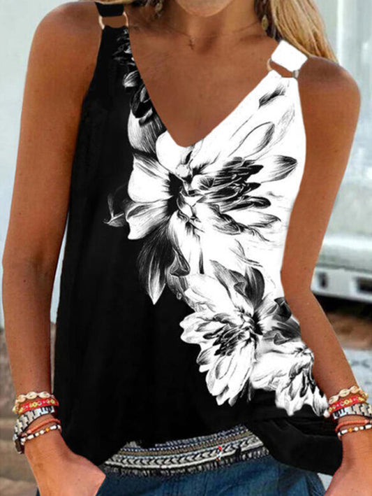 Camisole à imprimé floral 