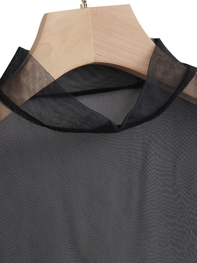 See-Through Mesh Tops