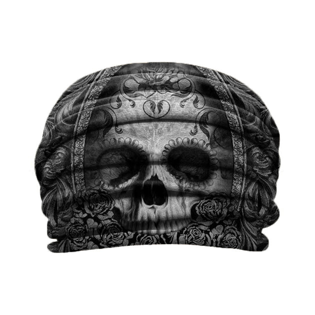 Punk Skull Printed Headband – Tourtiwi