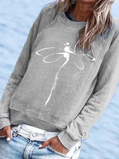 Dragonfly Printed Hoodies & Sweatshirts