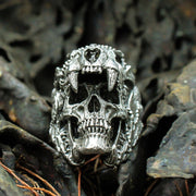 Men's Punk Skull Helmet Ring
