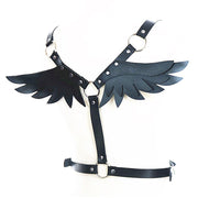 Back Wings Leather Harness Sex Toy