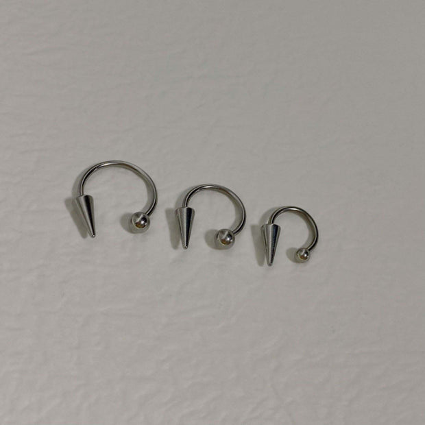 Punk Lip Ring Cartilage Hoop Earring