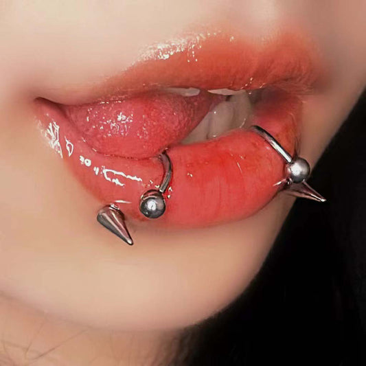 Punk Lip Ring Cartilage Hoop Earring