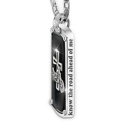 Collier pendentif croix pour hommes de style punk 