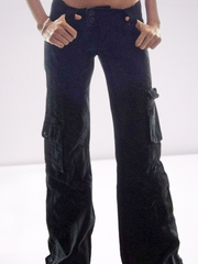 Multi-Pockets Women's Cargo Pants