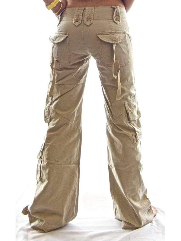 Multi-Pockets Women's Cargo Pants
