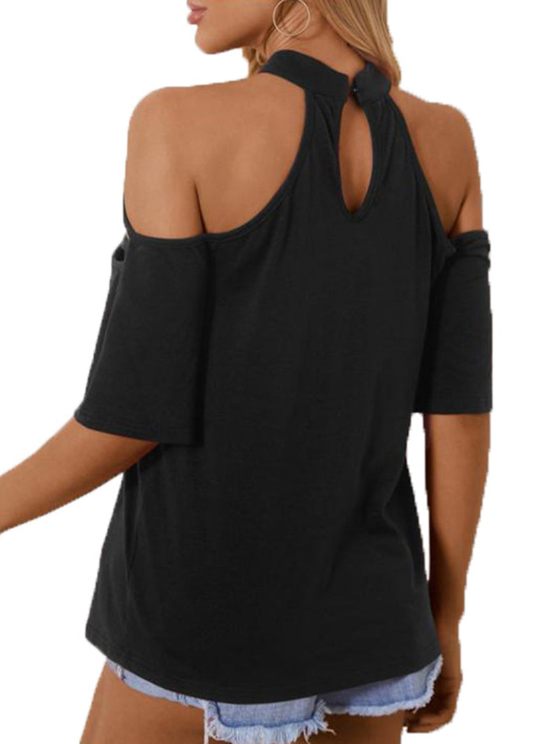 Sexy Top mit Neckholder und Trägern 