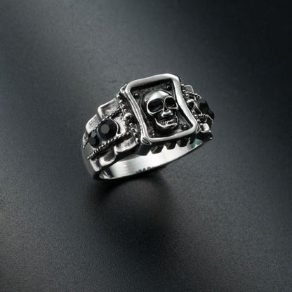 Men's Punk Style Skull Ring