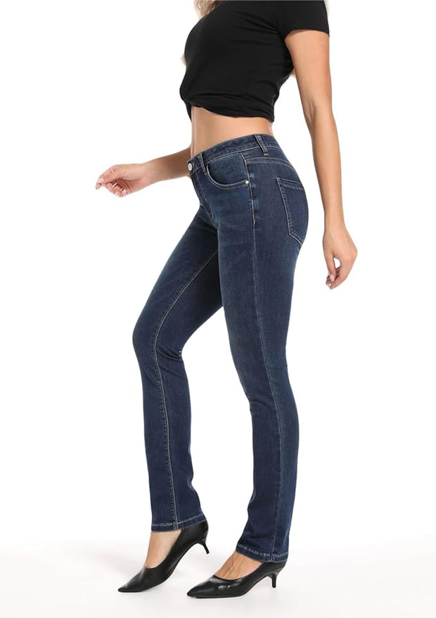 High Waisted Stretchy Hip Skinny Jeans