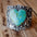 Green Heart Vintage Ring