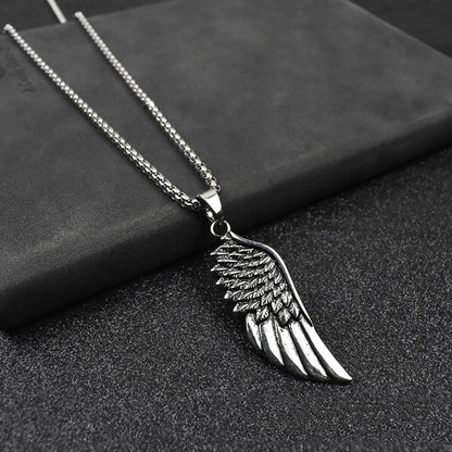 Fashion Angel's Wing Pendant Necklace