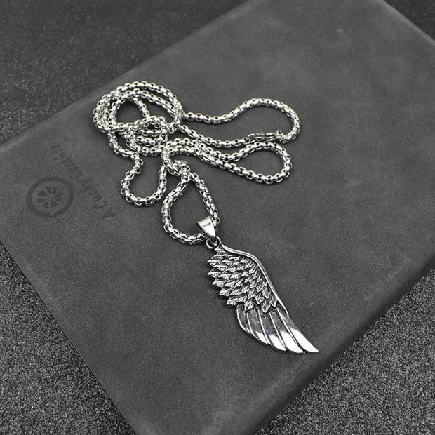 Fashion Angel's Wing Pendant Necklace