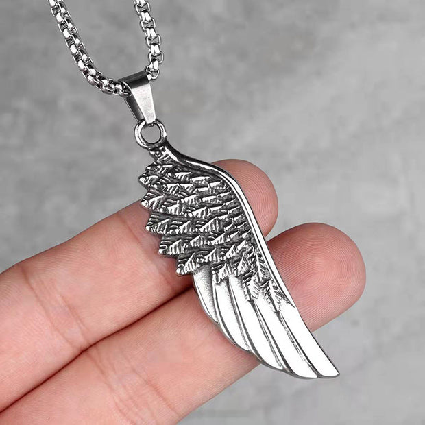 Fashion Angel's Wing Pendant Necklace