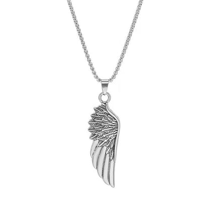 Collier pendentif aile d'ange à la mode 