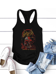South of Heaven Printed Sexy I-Shaped Vest