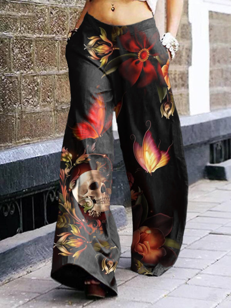 Stylish Floral Printed Pants