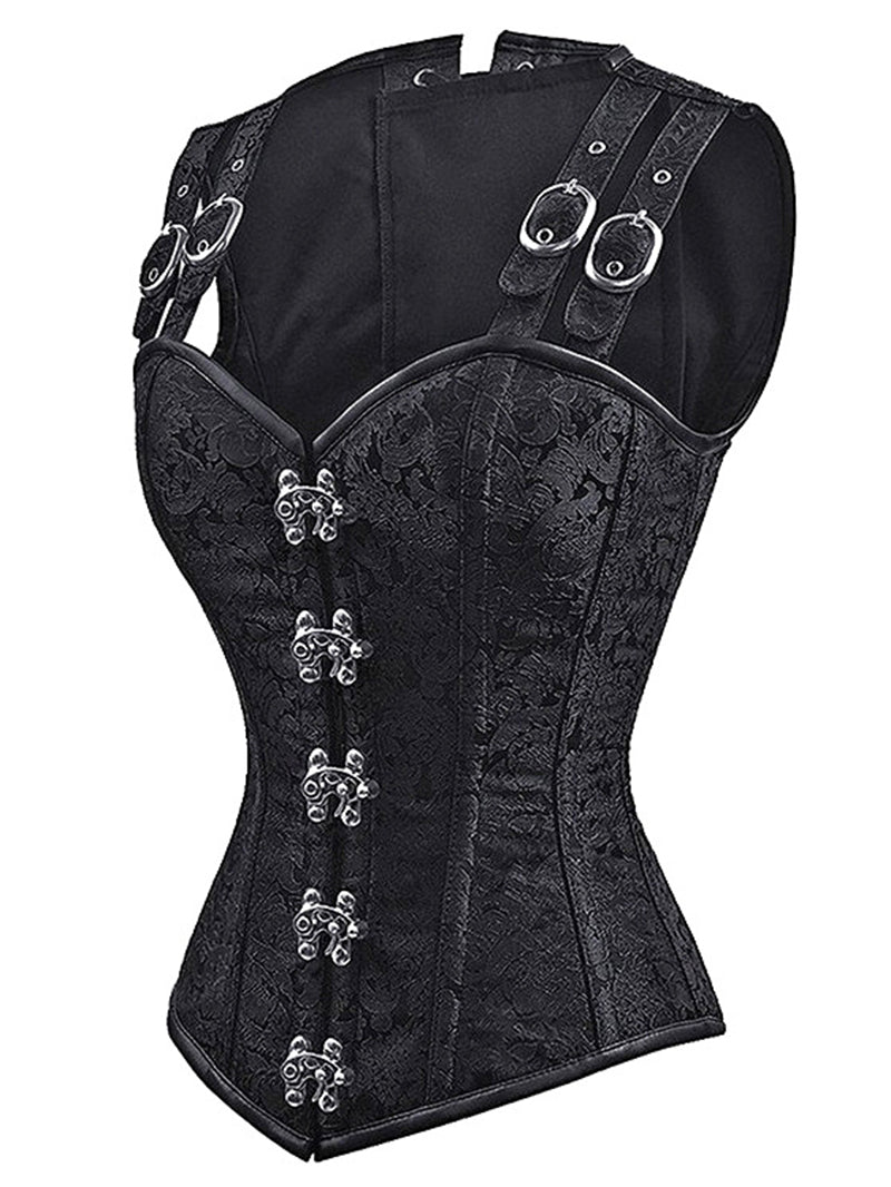 Punk Buckled Straps Sexy Corset