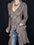 Lace Flared Sleeve Knitted Cardigan