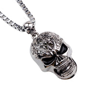 Fashion Hiphop Skull Pendant Necklace