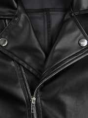 Punk Chains Lapel Collar Jacket