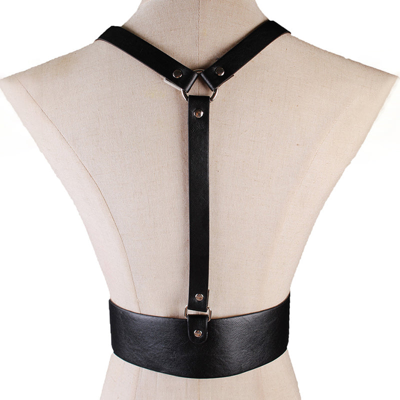 Ceinture corset taille sexy punk 