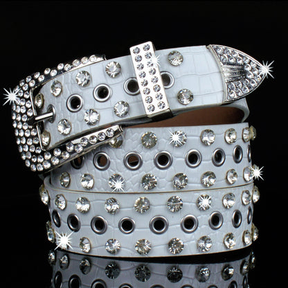 Fashion Shiny Rhinestone Women's Belt