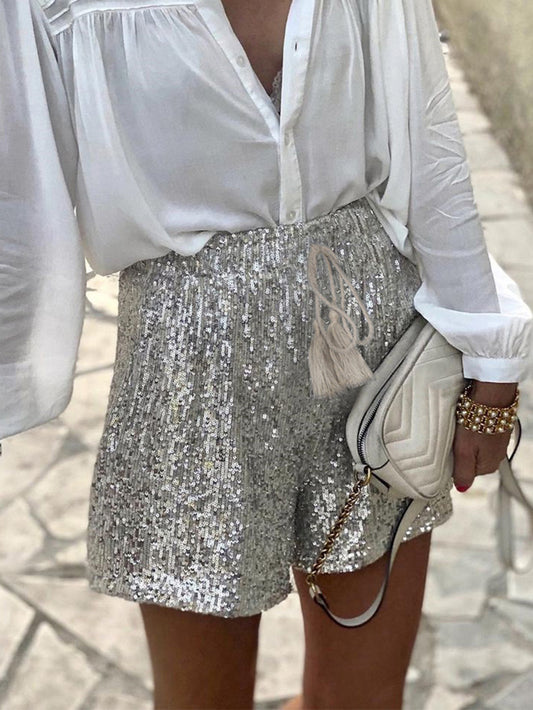 Sexy Shiny Sequin Shorts