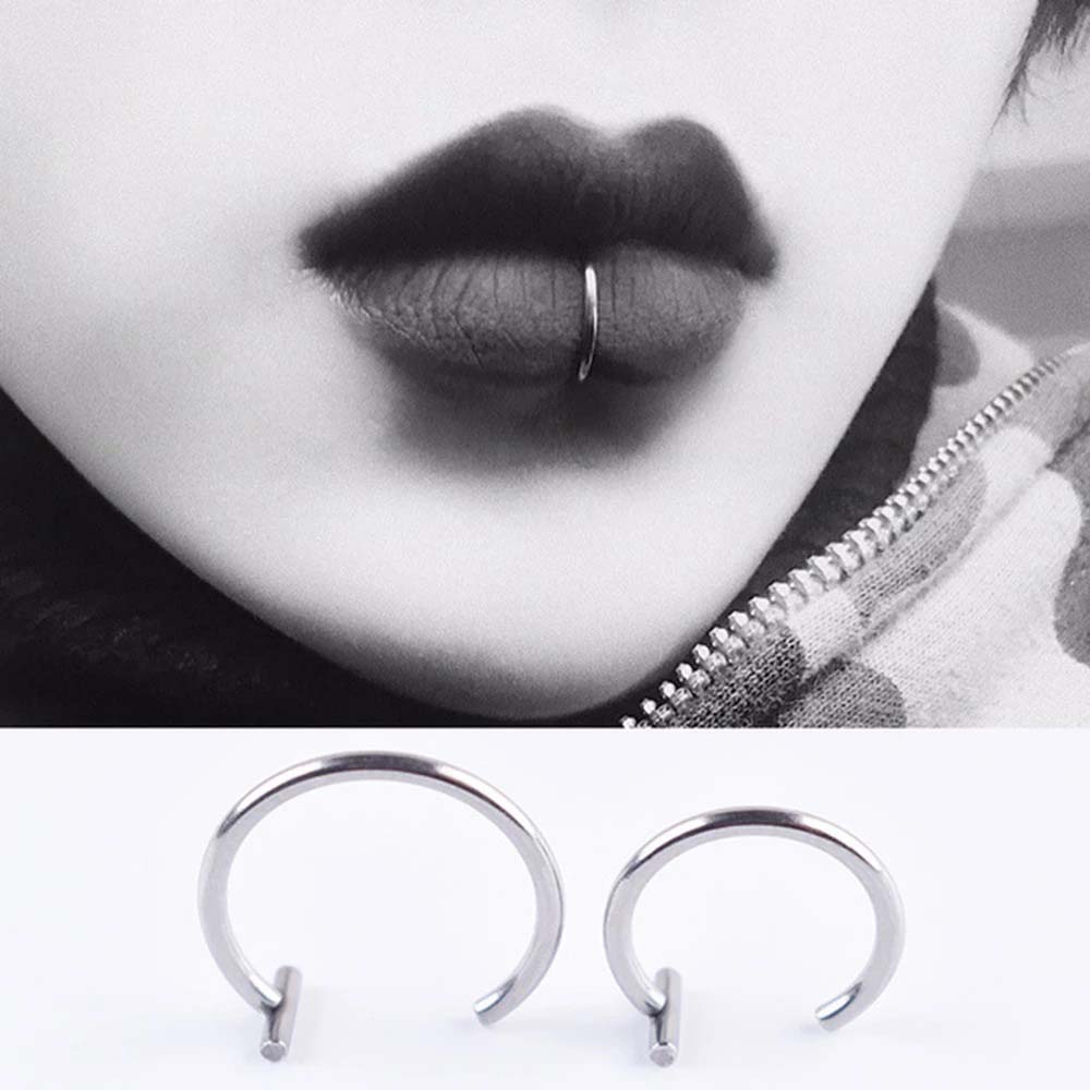 No-Pierce Lip Ring Nose Ring