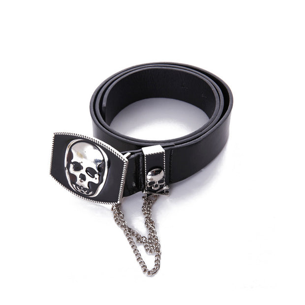 Punk Skull Chain Waist Belt