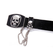 Punk Skull Chain Waist Belt