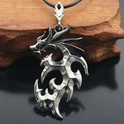 Halskette mit Anhänger „Fierce Dragon“ für Herren 