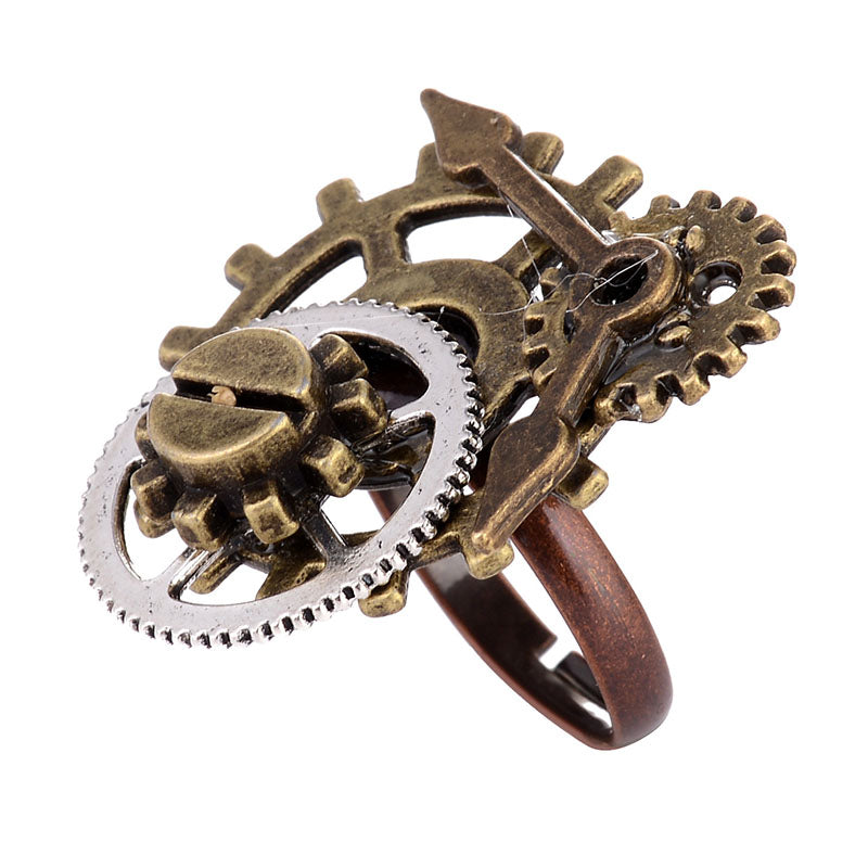 Ring im Vintage-Steampunk-Stil 