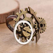 Ring im Vintage-Steampunk-Stil 