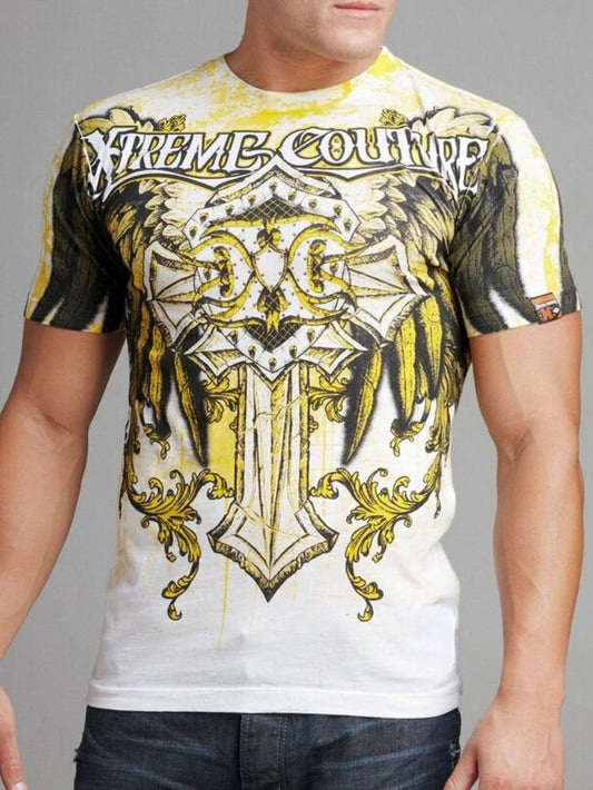 T-shirt imprimé décontracté Wings Cross