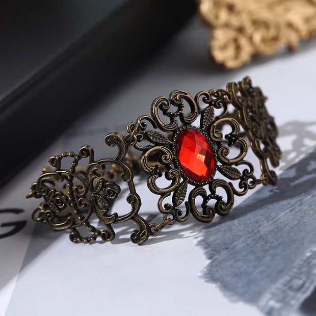 Vintage Style Hollowed Gothic Bracelet