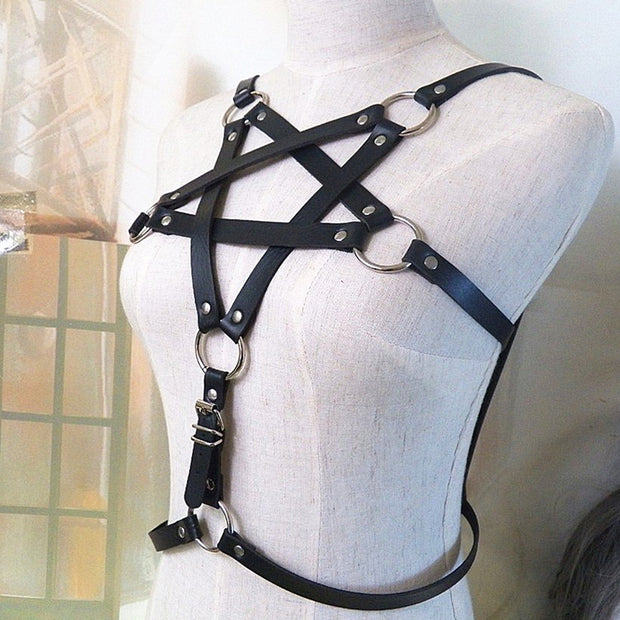 Lingerie Leather Harness Belts Sex Toy