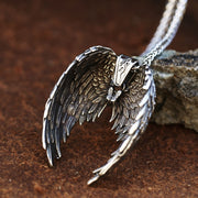 Stainless Steel Wings Pendant