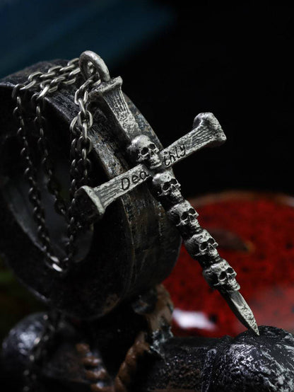 Cross Skull Necklace