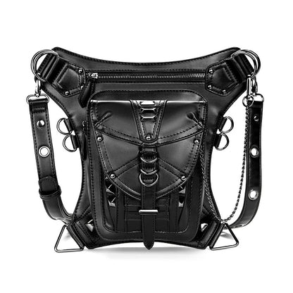 Punk Style Rivet Chain Bag