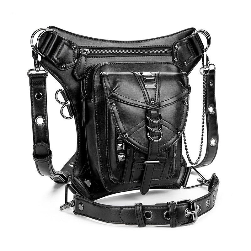 Punk Style Rivet Chain Bag