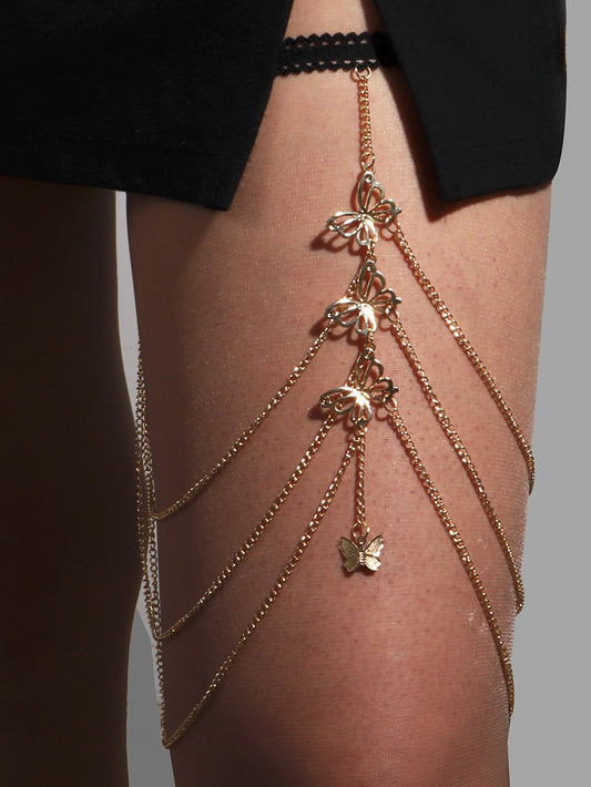 Butterfly Leg Bracelet