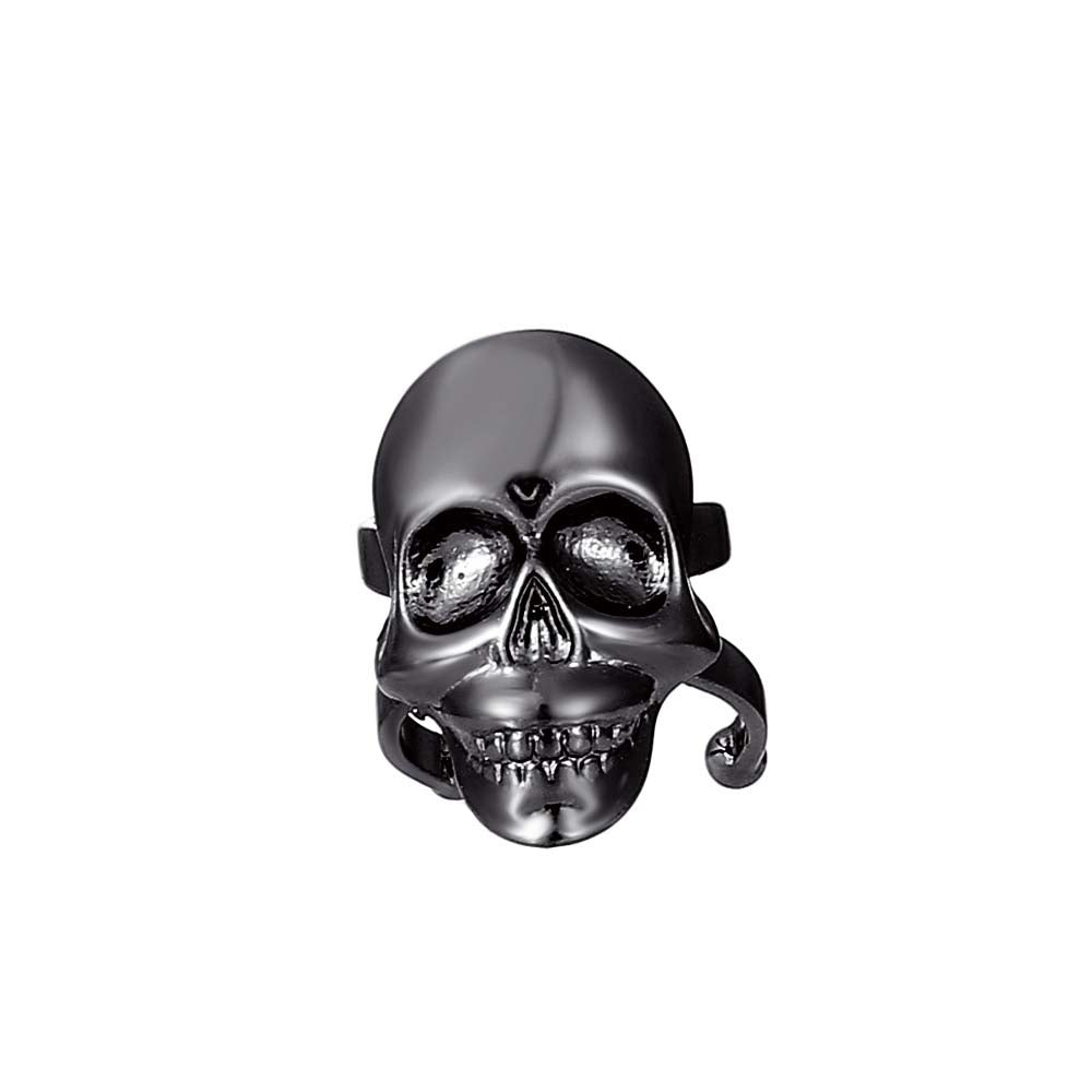 Retro Punk Skull Ear Cuff