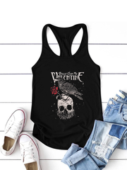 Bullet For My Valentine Printed Sexy I-Shaped Vest