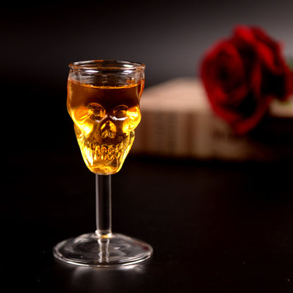 Skull Shaped Goblet Wine Glass