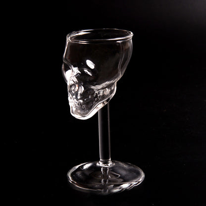 Skull Shaped Goblet Wine Glass