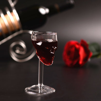 Skull Shaped Goblet Wine Glass