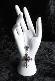 Halskette mit Anhänger im Gothic-Stil, dunkle Mode